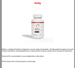 All Natural Diabetes Care Kit - 3 unique formulations for the full day