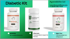 All Natural Diabetes Care Kit - 3 unique formulations for the full day